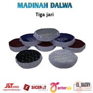 Peci Kopiah Madinah Dalwa Tiga jari/Peci jaring Santri