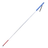 Extendable Aluminum Blind Cane 30 to 150 cm (12-59 inches) Includes 2 Rolling Tips