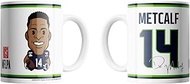 NFL DK Metcalf #14 Seattle Seahawks Coffee Mug 15 oz 450 ml Player Emoji