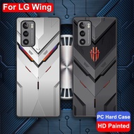 For LG Wing 5G Matte PC Hard Shockproof Phone Case For LG Wing Protective Back Cover LGWing Phone Fu