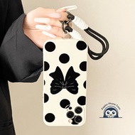 Bow Polka Dots Phone Case For Vivo X60 X30 X27 X9 X9S X7 + Z1 Lite Z3X Z5X Z5 Z3 Z3i Y32T Y19 Y18 Y1