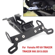 License Plate Frame Holder Tail Tidy Eliminator Registration Bracket With LED Lamp For Yamaha MT09 MT-09 Tracer 900 Tracer900 2015 2016 2017 2018 2019 2020 Motorcycle Accessories