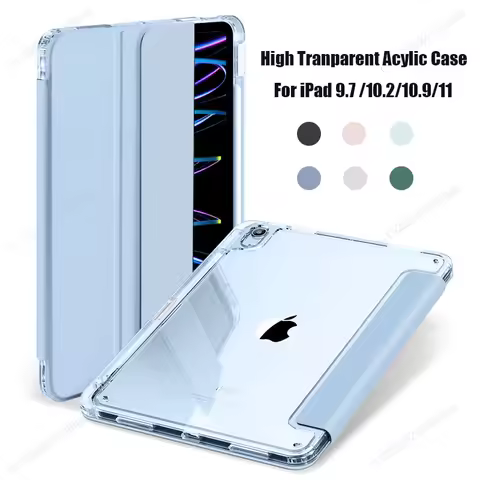 For iPad Air 4 5 10.9 Case 2024 iPad Pro 11 iPad 11th 10th 10.2 9th/8th/7th Generation Pro 12.9 6th