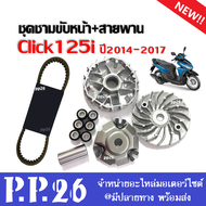 ชามขับสายพานหน้า(เดิม) HONDA CLICK125i ปี2014-2017 คลิ๊ก125ไอ ล้อขับสายพานหน้า ชุดชามข้างมอเตอร์ไซค์