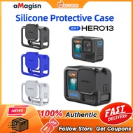 aMagisn GoPro Hero13 Silicone Protective Case Black13 Action Camera Protective Accessories