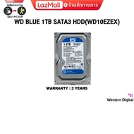 WD BLUE 1TB SATA3 HDD(WD10EZEX)/ประกัน 3 Years