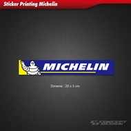 Michelin Printing Sticker