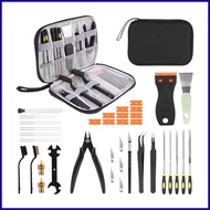 3D Printer Tools Kit with Nozzles Scrapers Brushes Wrenches Storage Bags Tools for 3D Printing for H