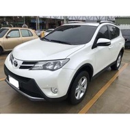 【FB搜尋桃園阿承】豐田 超人氣RAV4 2013年 2.5 白色 二手車 中古車
