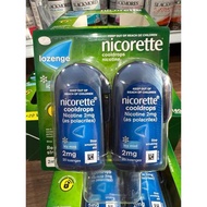 Kẹo ngậm hiệu quả cao Nicorette Cooldrops vị bạc hà và hoa quả - Hàng Úc