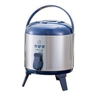 妙管家不鏽鋼保溫茶桶 5.8L/7.7L/9.5L304不鏽鋼內膽保溫桶 保冰桶 適用團體活動、會議、餐廳