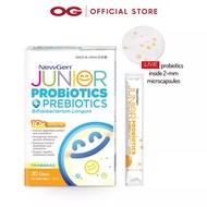 [ONLINE EXCLUSIVE] NewGen Junior Probiotics+Prebiotics 2 Billion CFU Bifidobacterium Longum Japan 30's Probiotics Kids