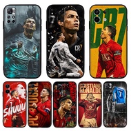 for Redmi K20 K40 K60 K70 Pro K50 Gaming A3 A3X CR7 Cristiano Ronaldo【Q9】 9Y10 Fashion Black TPU Sof