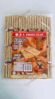 BISCUIT KHONG GUAN COCOA PUFF 800G/BISKUT KOKO PUFF/可可卜饼干