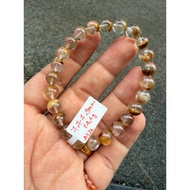 (A526)(7,7-7,9mm)Gold ghost bracelet in size 7,7-7-9mm