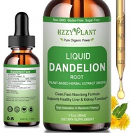 Dandelion Root Extract - Organic Dandelion Root Drops for Liver Cleanse Detox Support - Liquid Dande