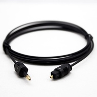 1.5m OD4.0 Digital Toslink to Mini Toslink Cable 3.5mm SPDIF Optical Cable Audio