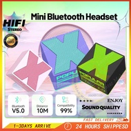 Wireless Bluetooth Mini Speaker X1 Portable Desktop Colorful Speaker Outdoor 360°Audio Player Subwoo