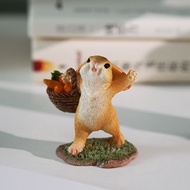 Garden Cartoon Cute Bunny Flowerpot Decoration Landscaping Balcony Resin Animal Decoration Courtyard
