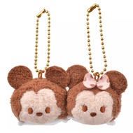 [Direct from Japan] Disney TSUM TSUM Plush Key Chain Mickey &amp; Minnie DISNEY VALENTINE Japan NEW