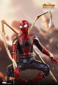 全新未開封 Hottoys Infinity War - Iron Spider mms482 蜘蛛俠