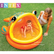 WER สระเป่าลม Intex   รูปปลาสีส้ม สระน้ำเด็ก สระน้ำเป่าลม