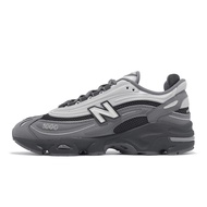 Newbaron NB Casual Shoes 1,000 Men Women Gray Black Retro Sneakers
