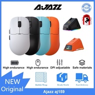 Ajazz AJ159 APEX wireless three mode 3950 game mouse with charging base supports 1k/8k