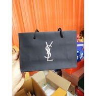 YSL Paper Bag With Gold Letters Gift Bag