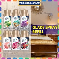 GLADE Refill Automatic Spray Sakura Berries Peony Ocean Lavender Morning Tropical Air Freshener Pewa