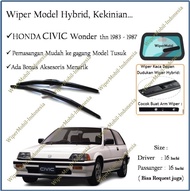 bagus wiper hybrid honda civic wonder 1983 1984 1985 1986 1987