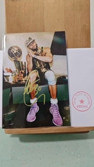 Stephen Curry Night Night 親筆簽名照片