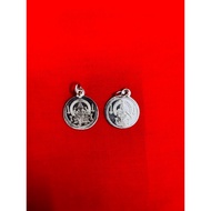 SABARIMALAI AYYAPPAN AND VINAYAKAR FRONT BACK DOLLAR / PURE SILVER ORIGINAL DOLLAR / DIA - 1.5 CM