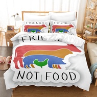 3D printed friends Sets Duvet Cover Set With Pillowcase Twin Full Queen King Bedclothes Bed Linen