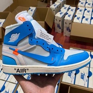 [100%LJR Batch]world top quality OFF-WHITE x Air Jordan 1 ”UNC“AQ0818-148