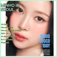 OLENS Moodnight Mood choco One Day – Mood choco 1 Colors  | Daily Colored Contact Lenses 13.3mm