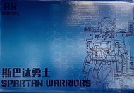 Gundаm AK Model Spartan Warriors RGM-79S GM Spartan Multicolor Assembly Model DIY