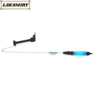 LAKAMIRY Fishing Bite Indicator Receiver, Sensitive Stainless Steel Fishing Signal Receiver, Portabl