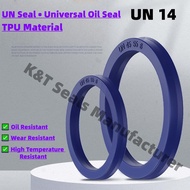 5pcs Hydraulic Cylinder Oil Seal UN14/20*22*24*25*26*27*28*4*5*6*7*8*10 Piston Seal Ring