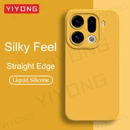For FindX9 Pro Case YIYONG Silky Feel Liquid Silicone Soft Cover For Oppo Find X9 Pro X8 Ultra FindX