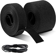 2 Rolls of 5 m Long Tape, 2.5 cm + 5 cm Width, Self-Adhesive Double-Sided Tape Roll by Nearockle, Re