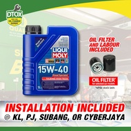 [Installation Provided] Liqui Moly Touring High Tech Diesel Specialoil 15W-40  ENGINE OIL SERVICE PA