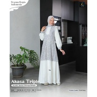 Lubi akasa Dress Triple Gamis Elegant Beautiful