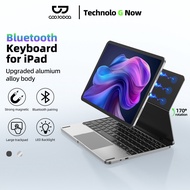 GOOJODOQ New 2024 Magnetic Keyboard with case Bluetooth 5.2 Adjustable Angle for ipad iPad AIr4 5 AI