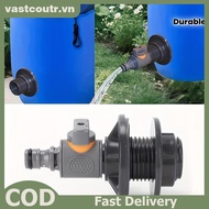 COUTR PVC Spigot Kit for 1/2 Inch Rain Barrels Easy Fit Faucet for Aquarium Water Systems VN