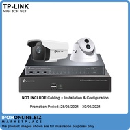 TP-LINK VIGI One Stop CCTV IP Solution - 8 Channel Set