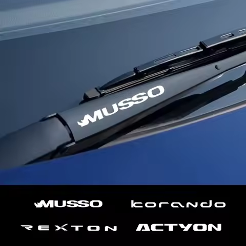 Car Reflective Window Wiper Decorative Stickers For SsangYong Actyon Korando Kyron Musso Rexton Tivo