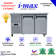 Imax Counter Chiller Freezer Super save energy Undercounter Workbench Cabinet Stainless Steel Kitche