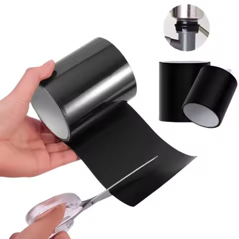 Leakage Repair Waterproof Tape Multi-Functional Seat Cushion Sofa Chair Black Leather Repair Tape Fu