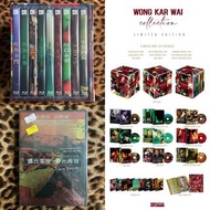 [全新] 王家衛 WONG KAR WAI COLLECTION LIMITED EDITION 韓國限量版藍光碟套裝 Blu-ray Boxset 共九套 旺角卡門 阿飛正傳 重慶森林 墮落天使 春